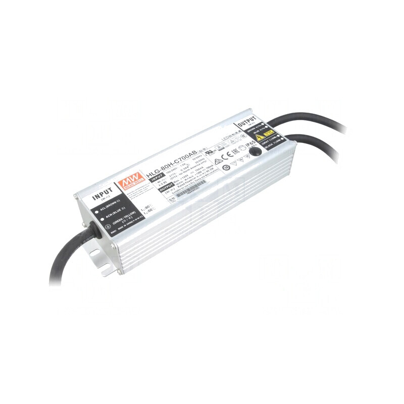 Alimentator LED 90,3W 84-129VDC 420-700mA IP65 | Electronic-mag.ro | Componente Electronice Alimentator LED 90,3W 84-129VDC 420-700mA IP65 | Electronic-mag.ro | Componente Electronice