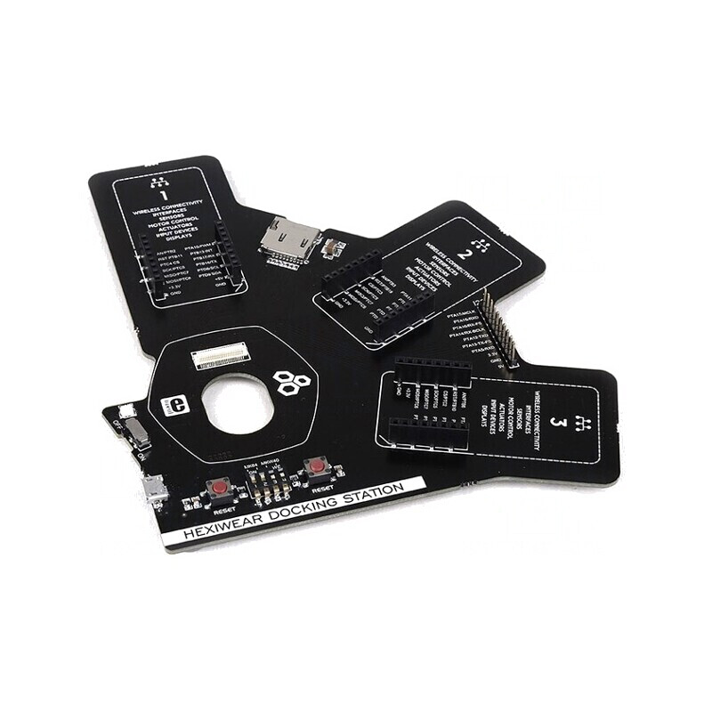 Placă Prototip mikroBUS HEXIWEAR Docking Station USB B Micro | Electronic-mag.ro | Componente Electronice