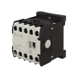 Contactor 4-Pini 24VAC 9A pentru Șină DIN 4kW