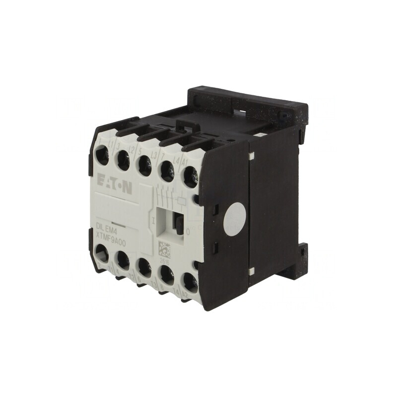 Contactor 4-Pini 24VAC 9A pentru Șină DIN 4kW | Electronic-mag.ro | Componente Electronice