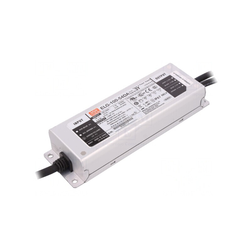 Alimentator LED DALI 96.12W 54VDC | Electronic-mag.ro | Componente Electronice
