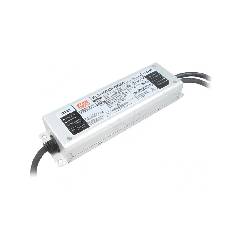 Alimentator LED 150.5W IP65 43-86V 875-1750mA | Electronic-mag.ro | Componente Electronice