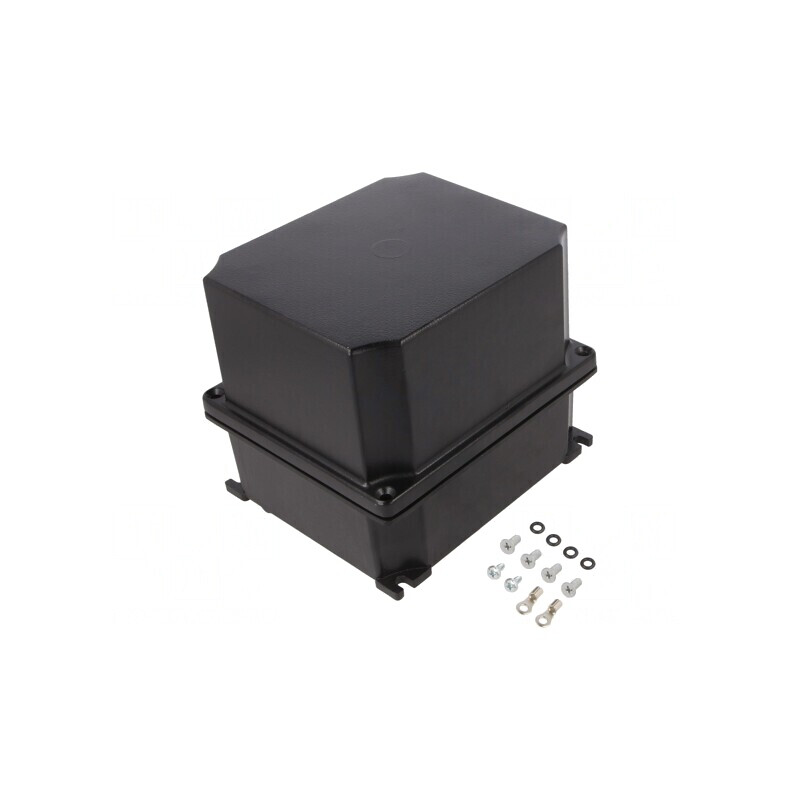 Carcasă Universală cu Lame de Fixare 141x166x137 mm | Electronic-mag.ro | Componente Electronice
