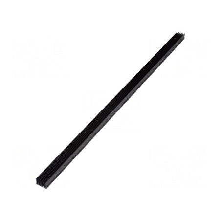 Radiator cu Aripioare Negru 1000mm x 36.8mm | Electronic-mag.ro | Componente Electronice
