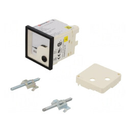 Ampermetru pe panou 0-20mA 48x48mm | Electronic-mag.ro | Componente Electronice