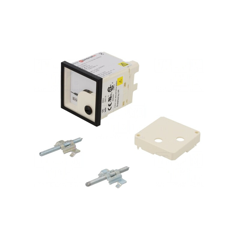 Ampermetru pe panou 0-20mA 48x48mm | Electronic-mag.ro | Componente Electronice
