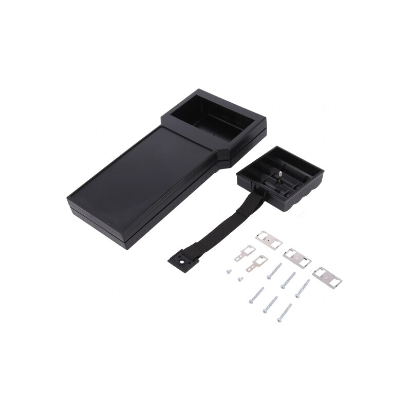 Carcasă pentru echipamente cu ecran 100x211x26 mm | Electronic-mag.ro | Componente Electronice