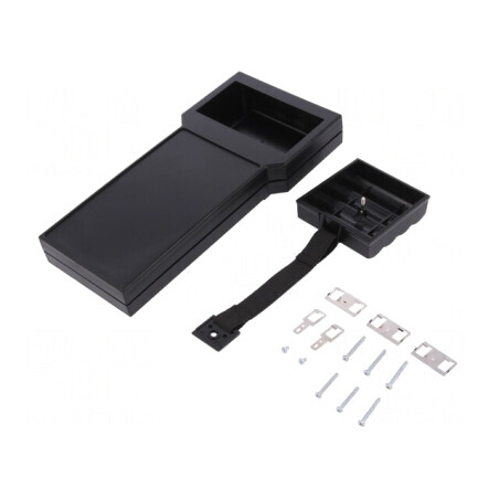 Carcasă pentru echipamente cu ecran 100x211x26 mm | Electronic-mag.ro | Componente Electronice
