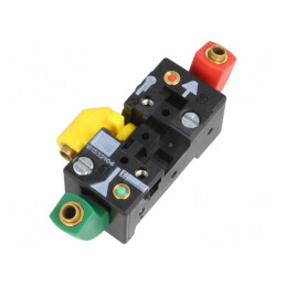 Stativ Module Logice și Relee 2-8 bar 19x90x30 mm | Electronic-mag.ro | Componente Electronice