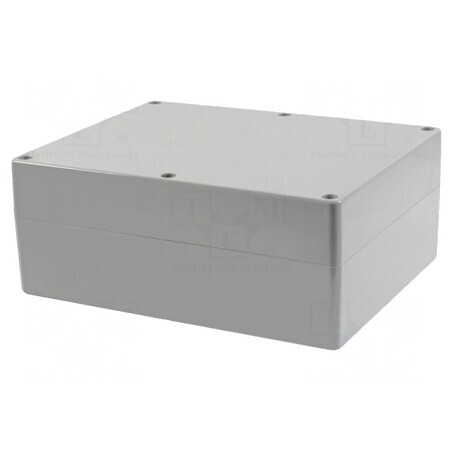 Carcasă Universală ABS Gri IP66 240x300x120mm | Electronic-mag.ro | Componente Electronice