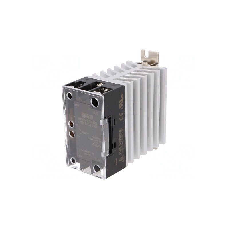 Releu semiconductor 1-fazat 40A 90-240VAC 48-480VAC | Electronic-mag.ro | Componente Electronice