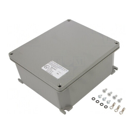 Carcasă Universală cu Lame de Fixare 167mm x 189mm x 80mm | Electronic-mag.ro | Componente Electronice