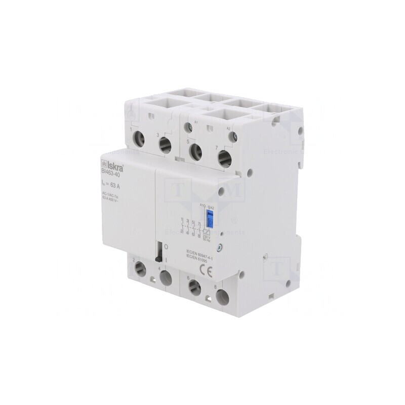 Releu Bistabil de Impulsuri NO 4x63A IP20 | Electronic-mag.ro | Componente Electronice Releu Bistabil de Impulsuri NO 4x63A IP20 | Electronic-mag.ro | Componente Electronice