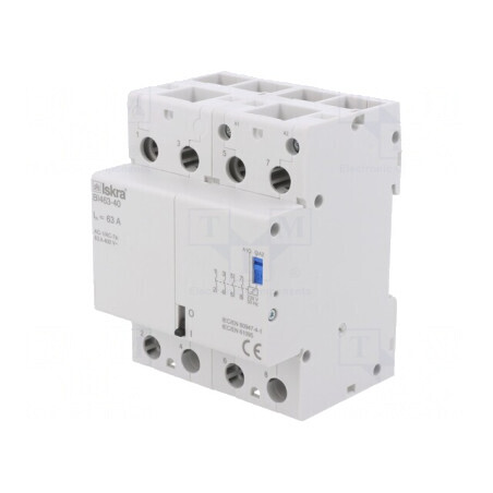 Releu Bistabil de Impulsuri NO 4x63A IP20 | Electronic-mag.ro | Componente Electronice