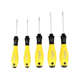 Kit Șurubelnițe Torx ESD SoftFinish 5 buc. | Electronic-mag.ro | Componente Electronice