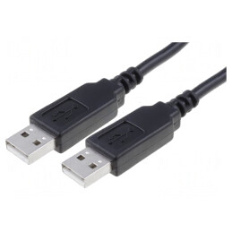 Modul USB cu Cablu Integrat 2.5m, 2x USB A 2.0