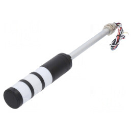 Coloană de semnalizare LED roşu/ambră/verde 24V | Electronic-mag.ro | Componente Electronice