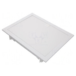 Carcasă pentru aparatură modulară IP30 ABS albă Serie ECG28MEDIAPO | Electronic-mag.ro | Componente Electronice