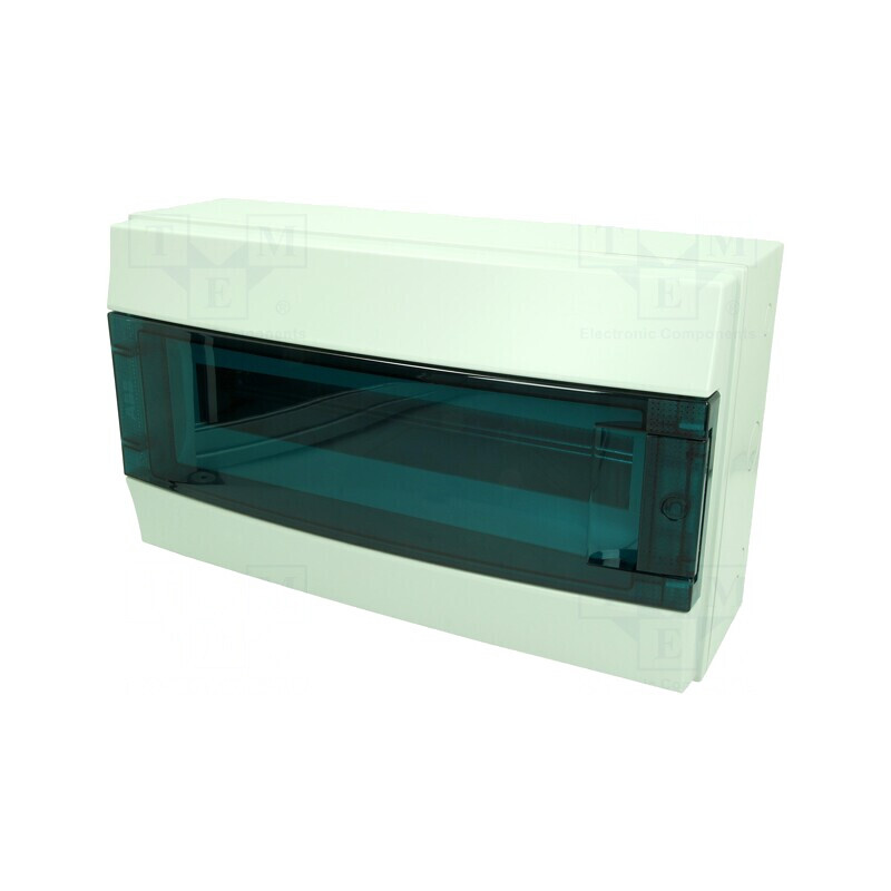 Carcasă pentru aparatură modulară IP65 gri 18 module | Electronic-mag.ro | Componente Electronice