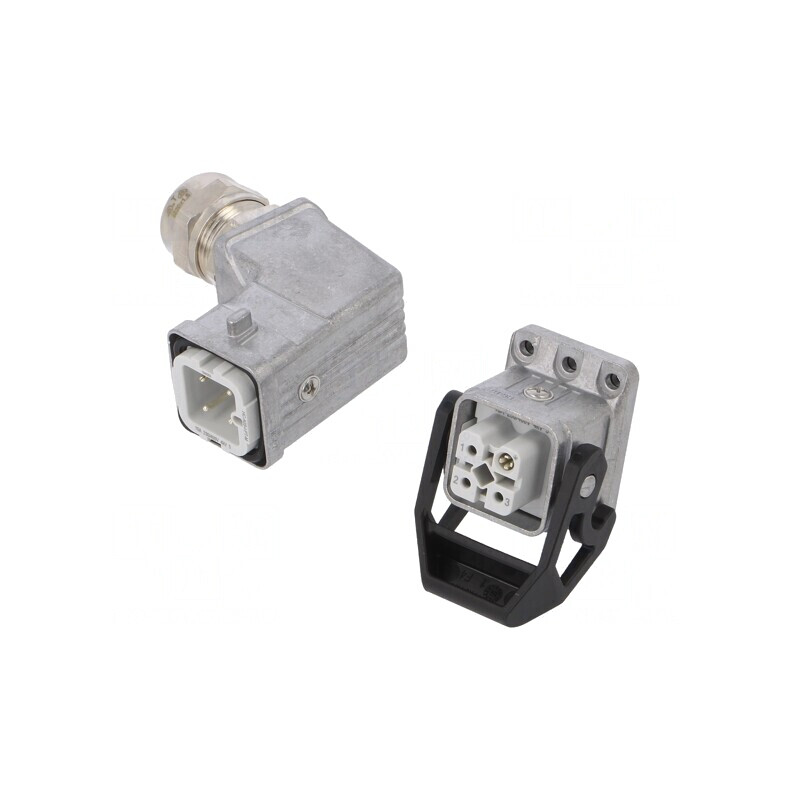 Conector HDC Tată Mamă 230V 10A 4 PIN 3 PE | Electronic-mag.ro | Componente Electronice Conector HDC Tată Mamă 230V 10A 4 PIN 3 PE | Electronic-mag.ro | Componente Electronice
