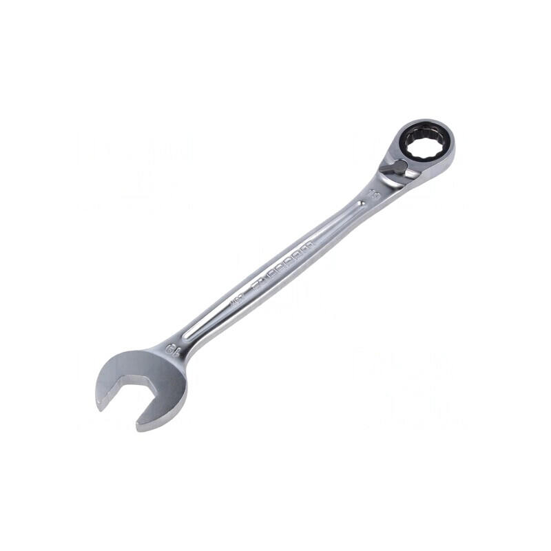 Cheie combinată cu piedică 19mm satinat 247mm | Electronic-mag.ro | Componente Electronice