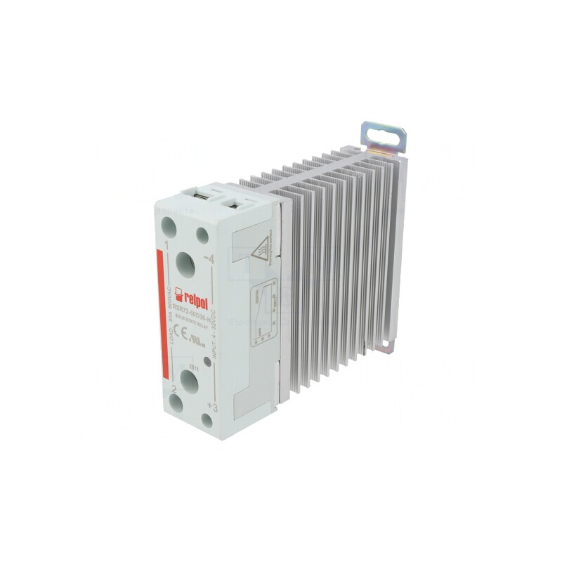 Releu Semiconductor 30A 1-Fazat 24-660VAC 4-32VDC | Electronic-mag.ro | Componente Electronice