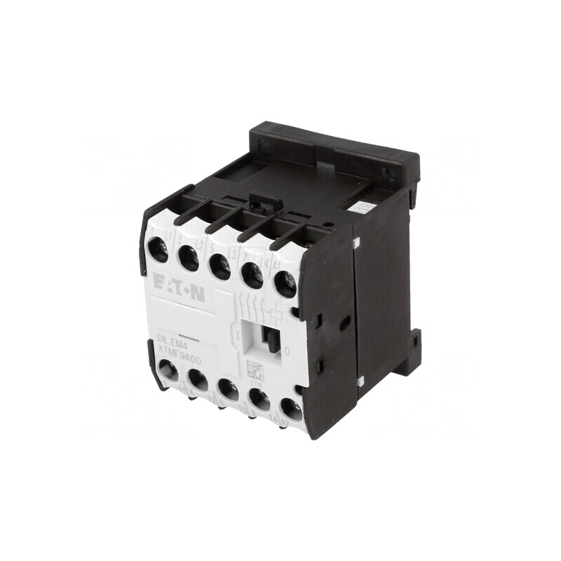 Contactor 4-polar 230VAC 9A pentru șină DIN 4kW | Electronic-mag.ro | Componente Electronice