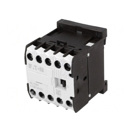 Contactor 4-polar 230VAC 9A pentru șină DIN 4kW | Electronic-mag.ro | Componente Electronice