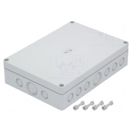 Carcasă Universală Policarbonat 180x254x63mm | Electronic-mag.ro | Componente Electronice