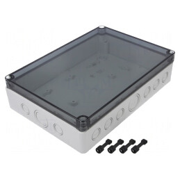Carcasă Universală Policarbonat 180x254x62mm | Electronic-mag.ro | Componente Electronice