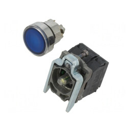 Comutator apăsare 22mm 1NC/NO XB4BW36M5 | Electronic-mag.ro | Componente Electronice