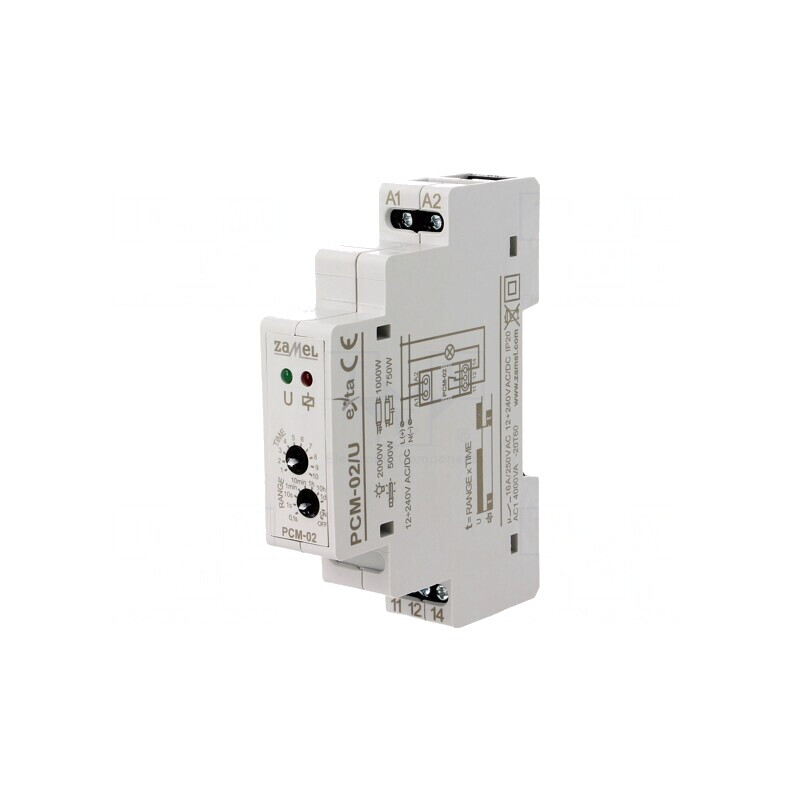Timer Programabil PCM-02/U SPDT 250VAC 16A | Electronic-mag.ro | Componente Electronice