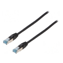 Patch Cord FTP Cat6a Negru 30m | Electronic-mag.ro | Componente Electronice