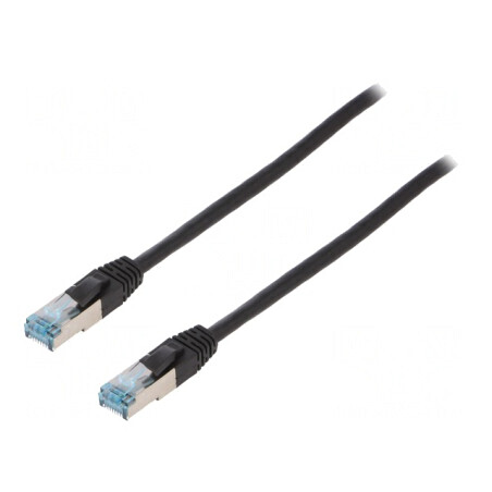 Patch Cord FTP Cat6a Negru 30m | Electronic-mag.ro | Componente Electronice