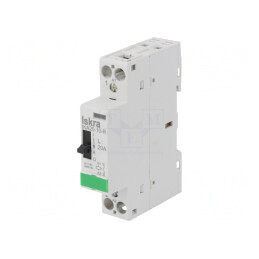 Contactor 1-Pol 20A 24VAC NO pentru Șină DIN | Electronic-mag.ro | Componente Electronice