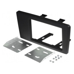 Cadru Radio 2 DIN Negru pentru Volvo | Electronic-mag.ro | Componente Electronice