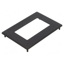 Cadru din aluminiu anodizat 98x70mm 63x34,5mm | Electronic-mag.ro | Componente Electronice