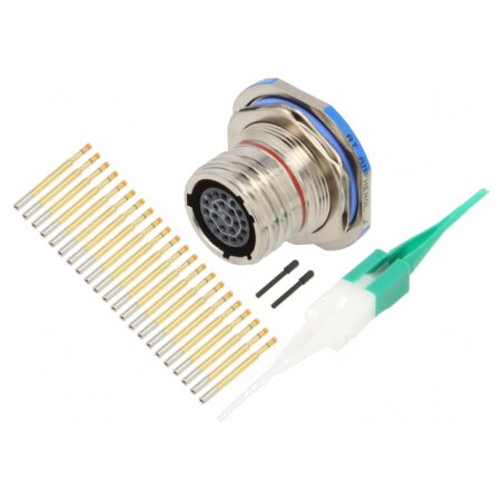 Conector Militar MIL-DTL-38999 Series III Mamă 13 | Electronic-mag.ro | Componente Electronice