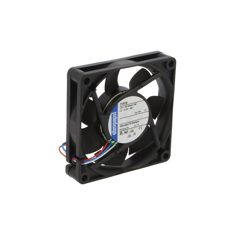 Ventilator axial 12V 70x70x15mm 28m3/h 25dBA | Electronic-mag.ro | Componente Electronice