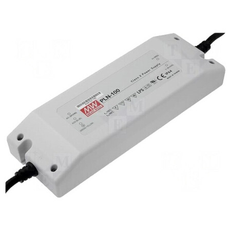 Alimentator LED 96W 24V 4A PLN-100-24 | Electronic-mag.ro | Componente Electronice