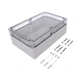 Carcasă Universală ABS Gri 162x252x90mm | Electronic-mag.ro | Componente Electronice