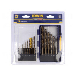 Set Burghie Metal HSS-Co 15 Bucăți | Electronic-mag.ro | Componente Electronice