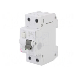 Întrerupător RCBO 16A 30mA 2P 230/400VAC IP20 | Electronic-mag.ro | Componente Electronice