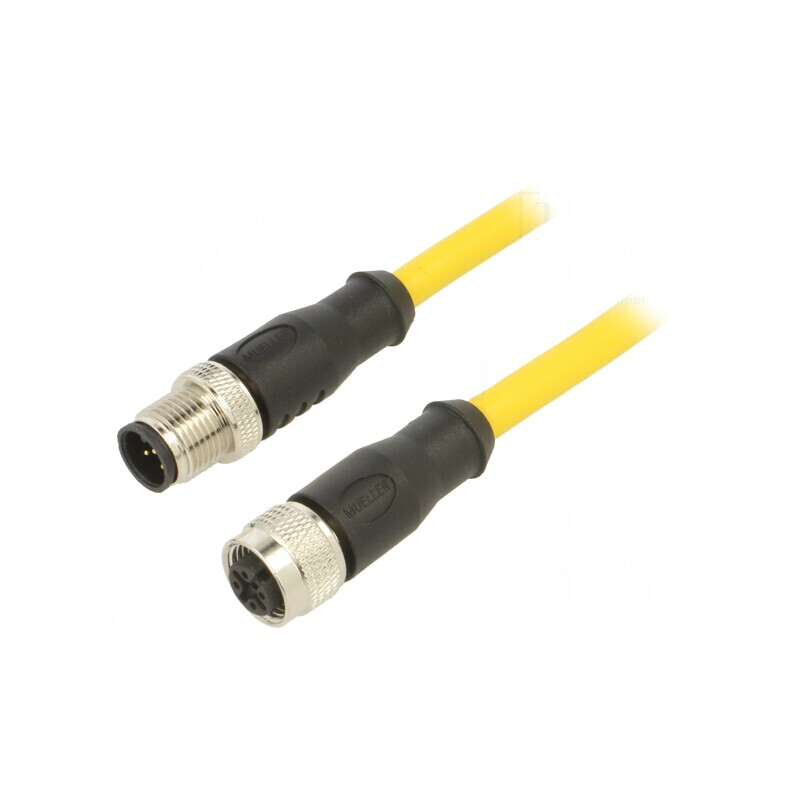 Cablu de conectare M12 5 pini 10m IP68 | Electronic-mag.ro | Componente Electronice
