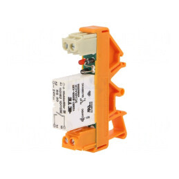 Releu Intermediar SPST-NO 24VDC 6A | Electronic-mag.ro | Componente Electronice