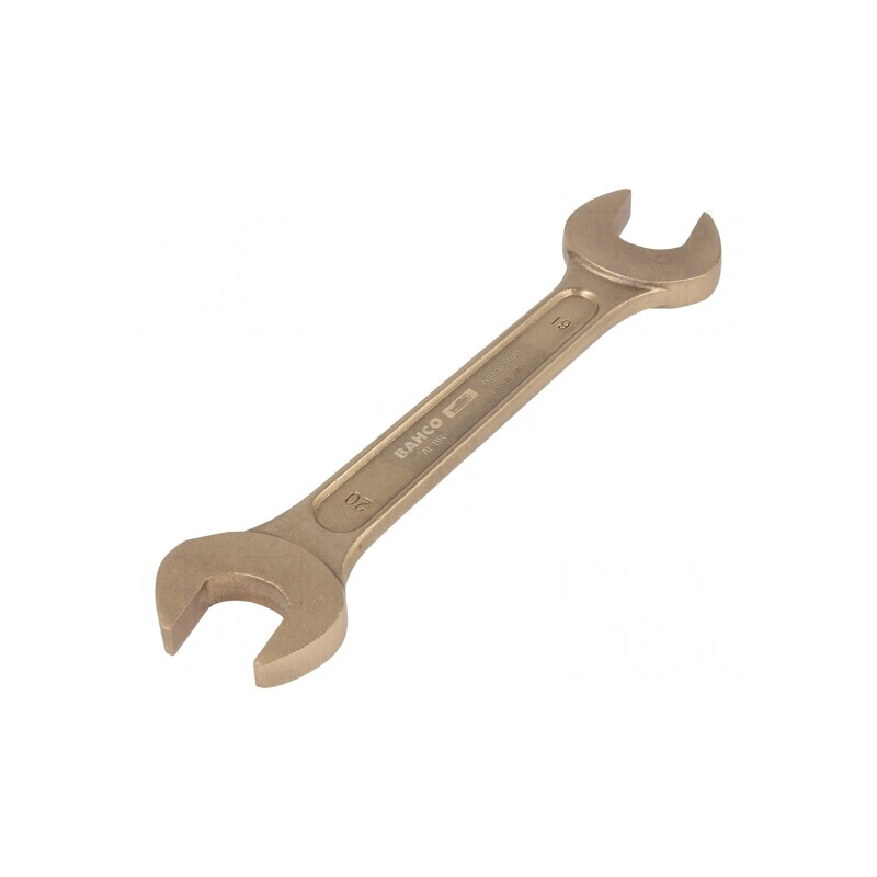 Cheie plată 19mm/20mm bronz aluminiu | Electronic-mag.ro | Componente Electronice
