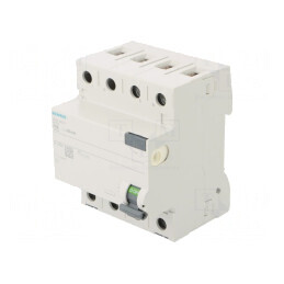 Întrerupător diferenţial 25A 30mA 3P+N IP20 | Electronic-mag.ro | Componente Electronice