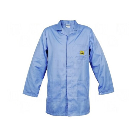 Halat Antistatic Unisex XL Bumbac Poliester Carbon | Electronic-mag.ro | Componente Electronice