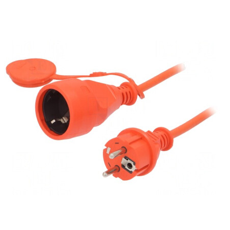 Prelungitor electric portocaliu 30m 3x1,5mm2 | Electronic-mag.ro | Componente Electronice