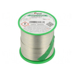 Sârmă de lipit fără plumb 1,5mm 500g | Electronic-mag.ro | Componente Electronice